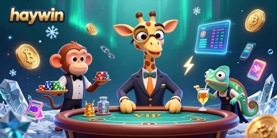 Experience the excitement of haywin with high-roller characters at a vibrant casino!