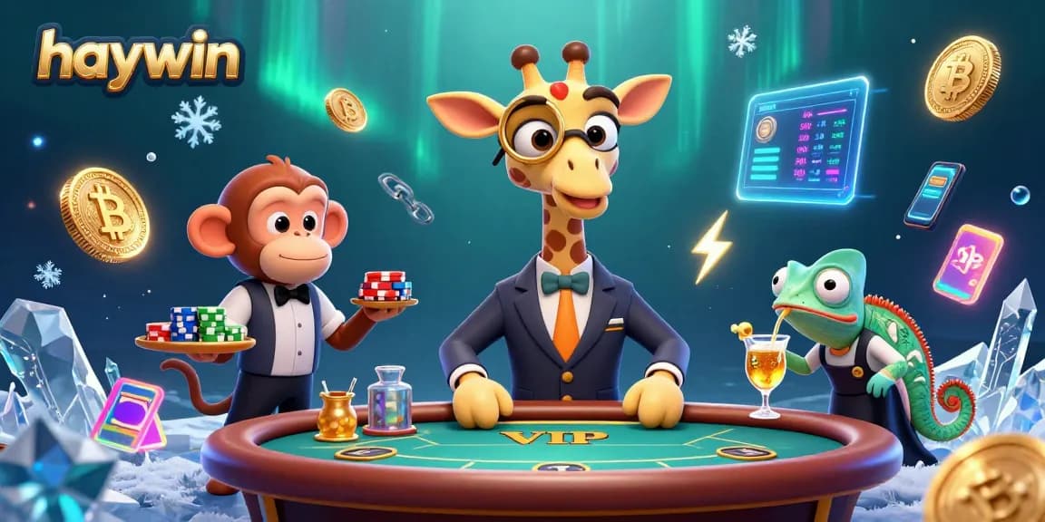 Experience the excitement of haywin with high-roller characters at a vibrant casino!