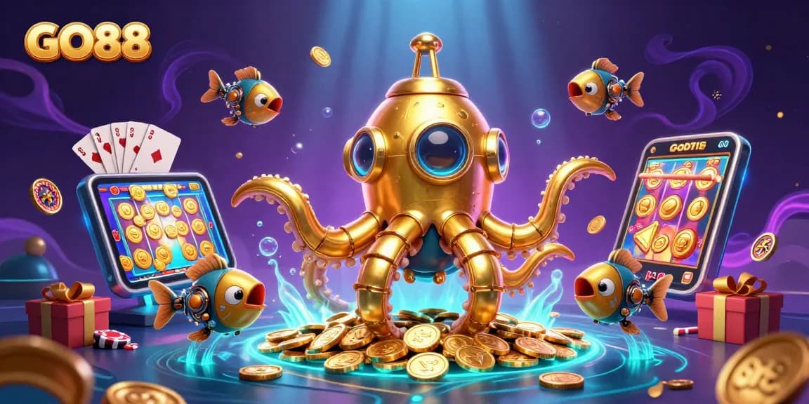 Spin the reels for massive wins with GO88 game action, featuring vibrant slot game elements.