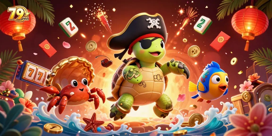 Experience thrilling wins with 79KING's pirate-themed online casino adventure.