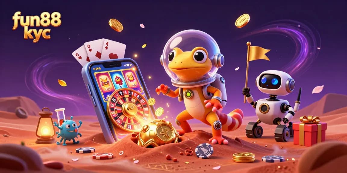 Trải nghiệm fun88 kyc với trò chơi trực tuyến hấp dẫn, giới thiệu các phần thưởng lớn.