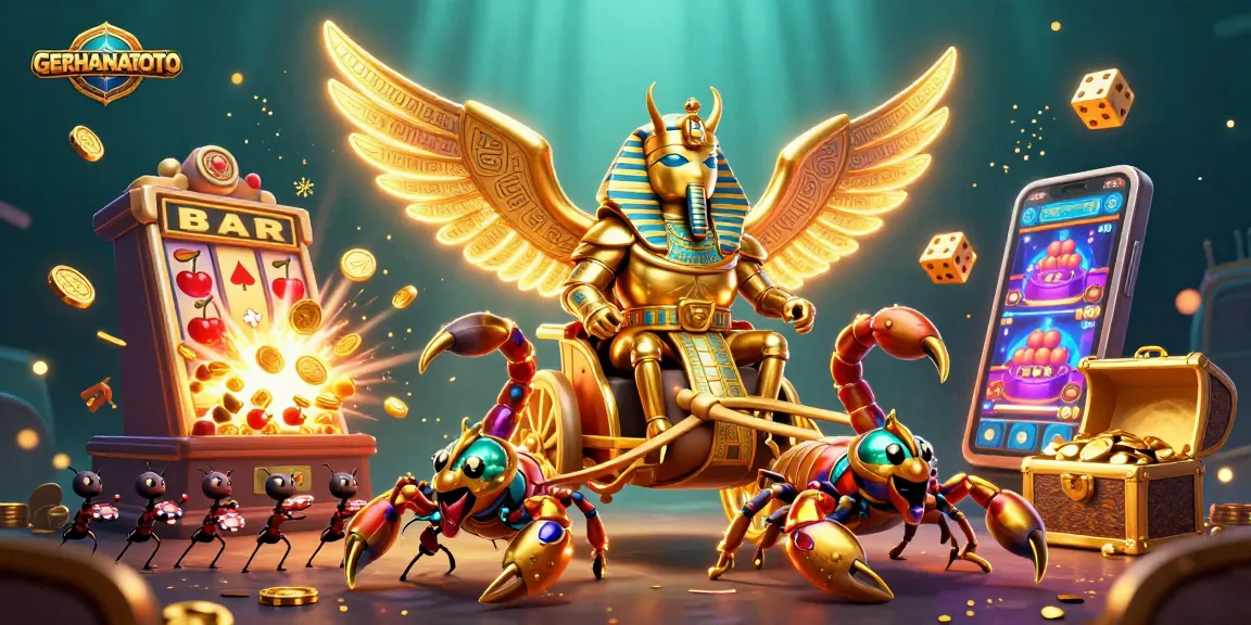 Menangkan jackpot di GERHANATOTO dengan slot bertema dewa dan simbol keberuntungan yang menarik.