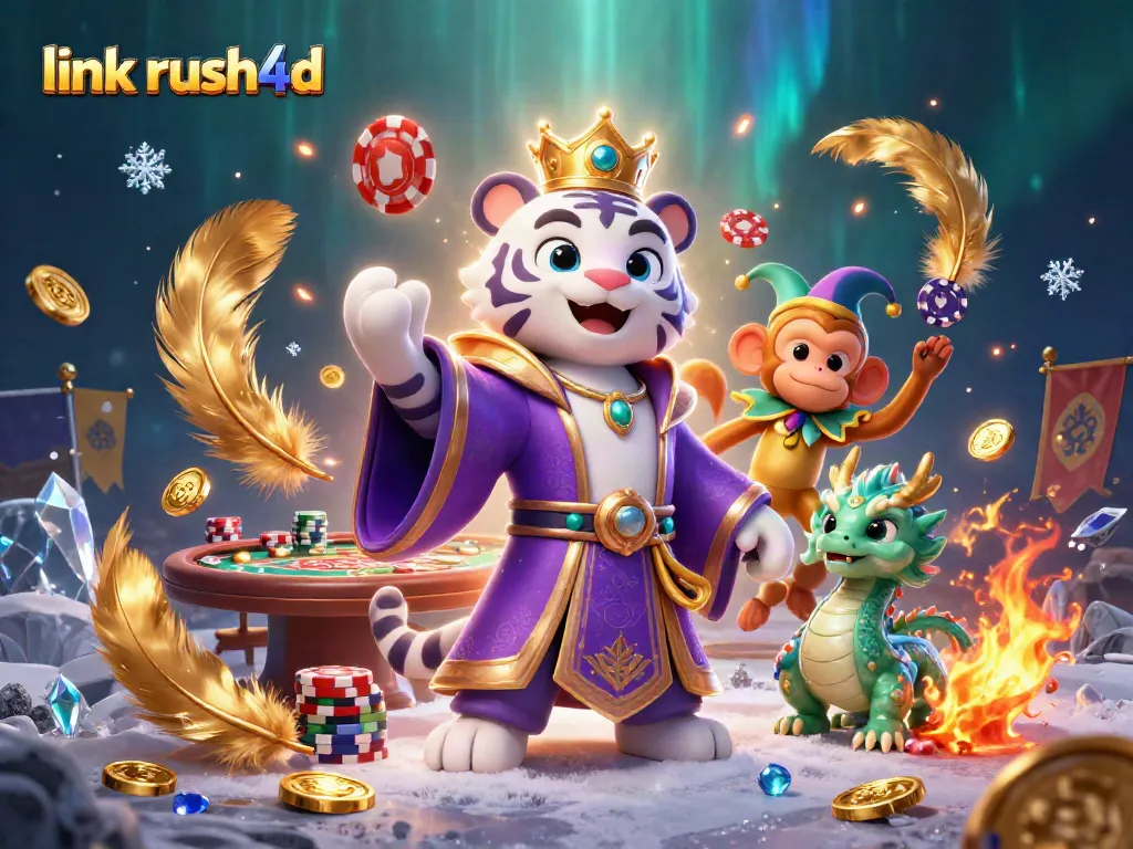 Rayakan keberuntungan dengan link rush4d sambil bermain poker dan menjelajahi slot.
