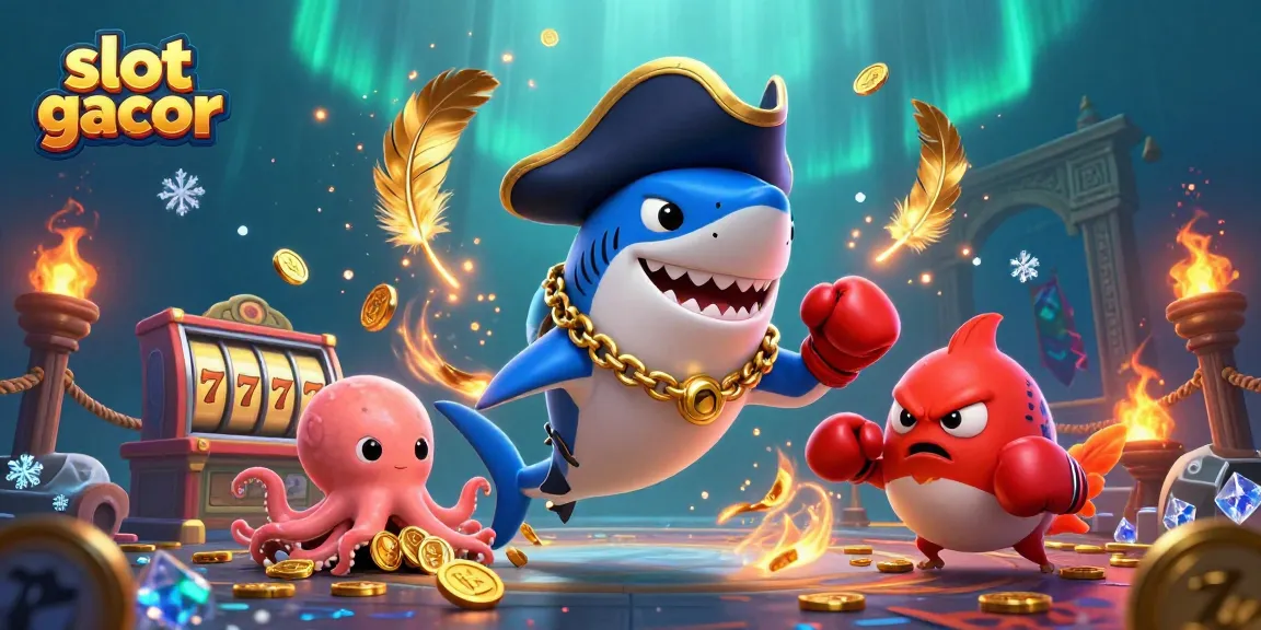 Raih pengalaman slot gacor yang menguntungkan dengan karakter ikonik dalam permainan bertema kasino.