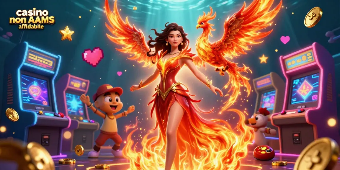 Scopri l'emozione dei casinò non AAMS affidabili con personaggi vivaci ed elementi di gioco dinamici.