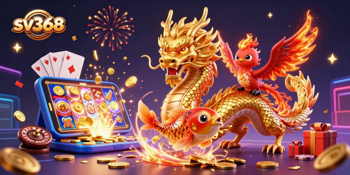 Engage with sv368's thrilling dragon-themed casino adventure featuring dynamic games and stunning visuals.