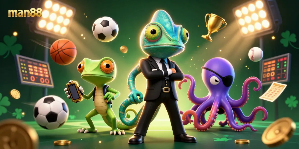 Win big at man88 with action-packed sports gaming featuring vibrant characters and exciting elements.