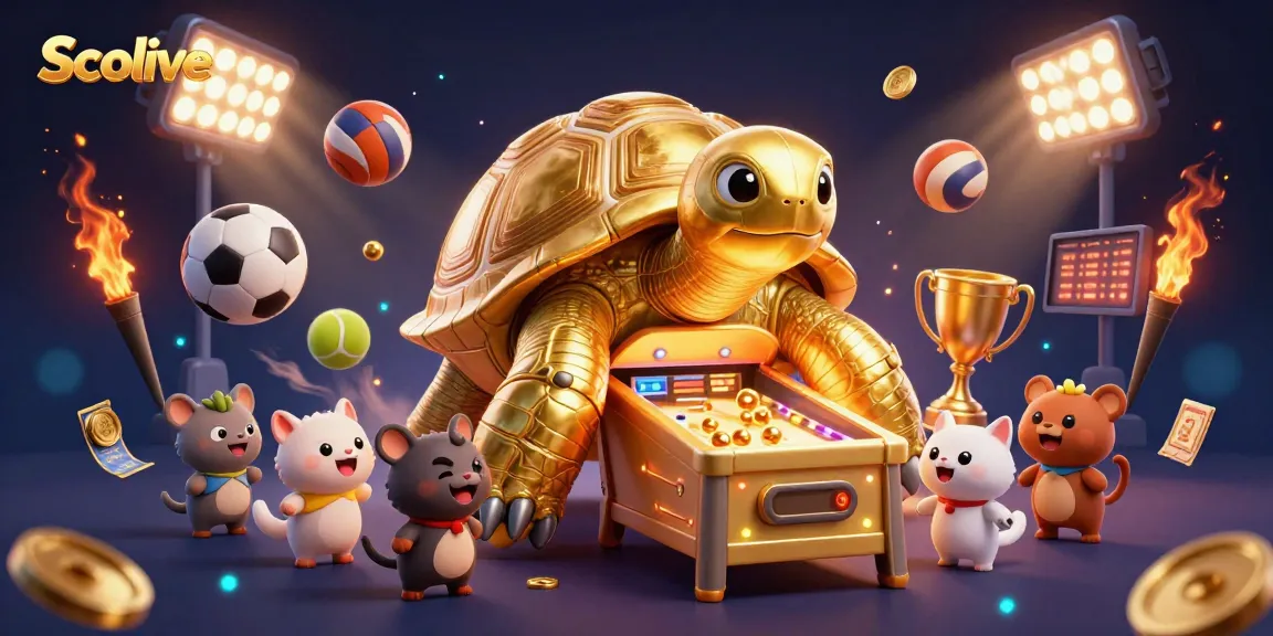 Experience Socolive with a vivid pinball scene of excitement, showcasing sports elements and dynamic action.