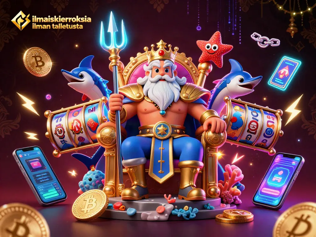 Ilmaiskierroksia ilman talletusta - King Neptune ja samurai näyttävät ainutlaatuisia voittoja kolikkopelissä