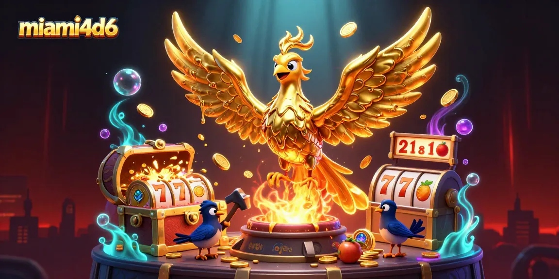 Engage with miami4d6's thrilling world of slots featuring a golden phoenix and underwater treasures.