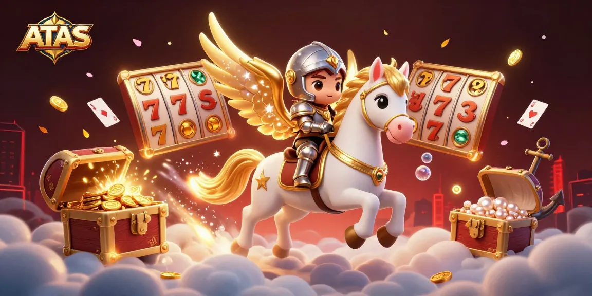 Spin to win at ATAS Casino, with slots and a magical adventure awaiting you!