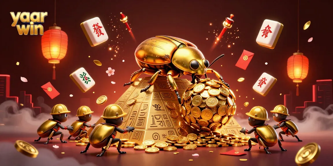 Experience thrilling wins with yaar win in a vibrant 3D casino scene filled with rich symbols and animations.