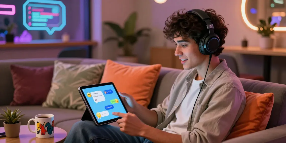 Engaging nsfw ai chat in vibrant virtual lounge showcasing lively interactions and smart devices.