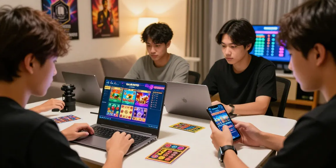 Exciting ULARTOTO online gaming experience with players engaging in togel games and vibrant graphics