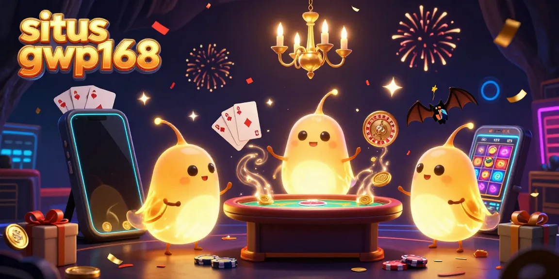 Maluku casino yang menerangi dengan karakter glowworms dan dealer kelelawar di situs gwp168.