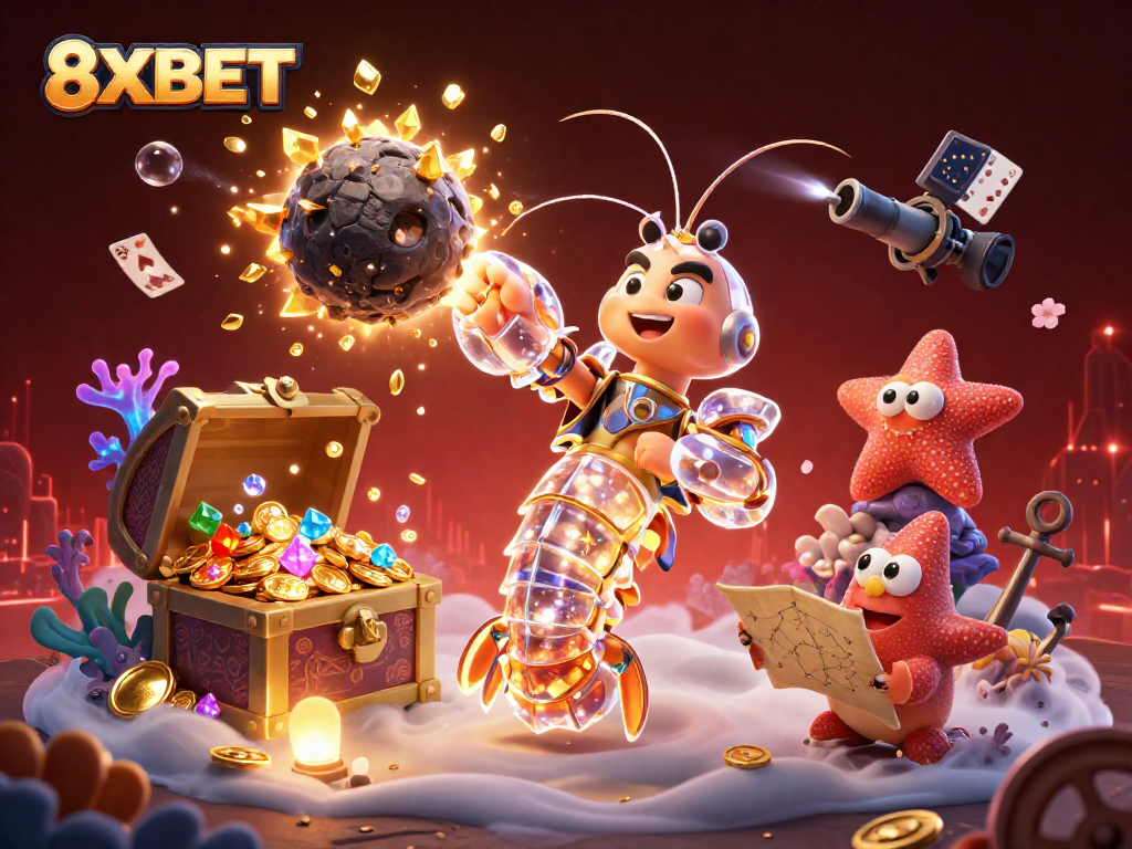 Engage with 8XBET's thrilling universe of digital gaming and underwater adventures.