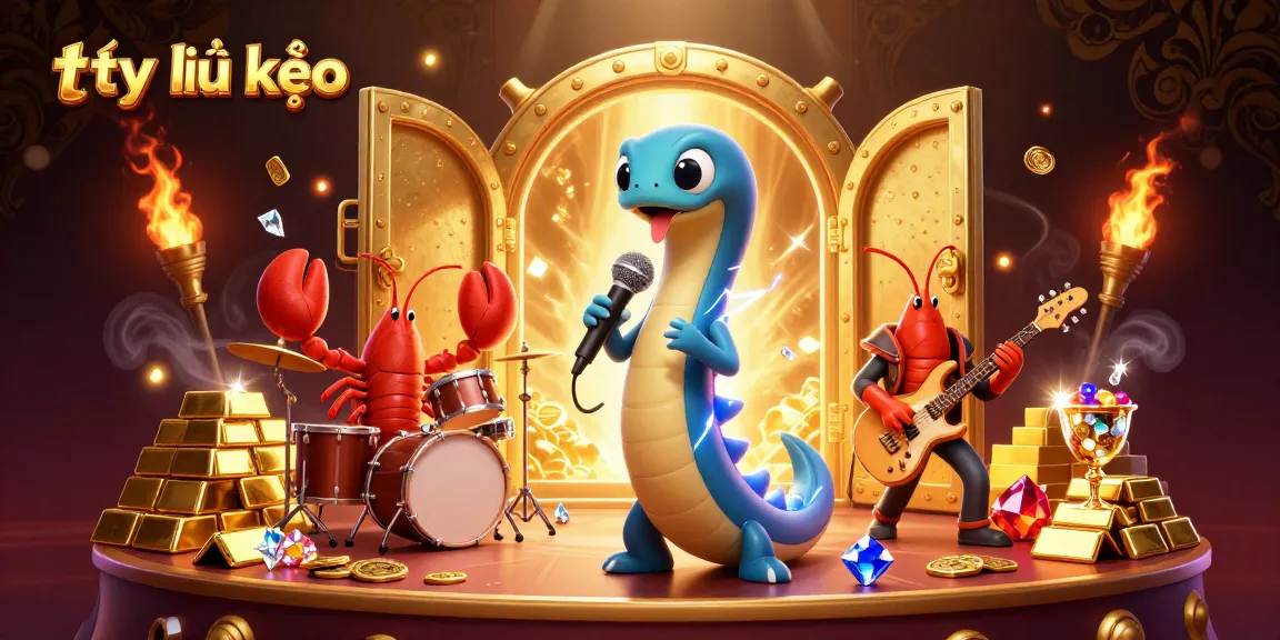 Experience the dynamic atmosphere of tỷ lệ kèo at an underwater casino with vibrant characters and treasures.