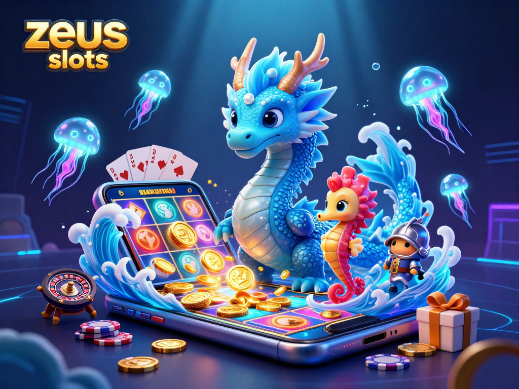Experience zeus slots with enchanting imagery showcasing vibrant underwater elements and engaging gameplay.
