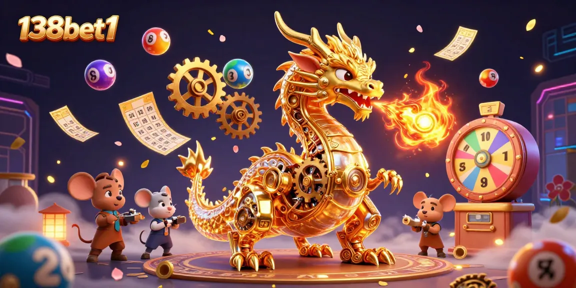 Engage in exciting lottery activities at 138bet1 with colorful balls and dynamic prize elements.