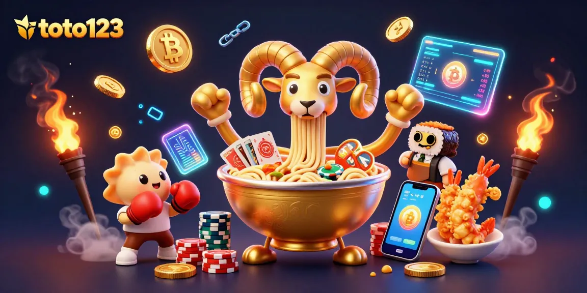 Engage with exciting lottery games at toto123 with vibrant characters and cinematic graphics.