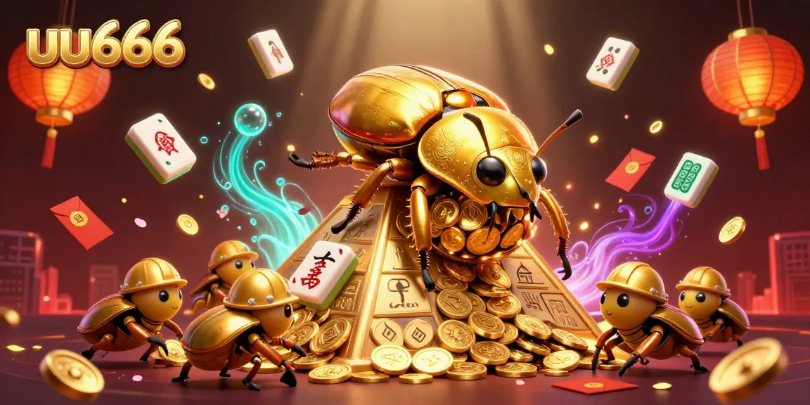 Spin to win at uu666, a vibrant 3D illustration featuring lucky elements and golden coins for an exciting casino experience.