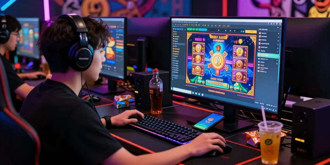 Engrossed gamer using ทางเข้าfun88 ล่าสุด ไม่โดนบล็อก while engaging in online betting
